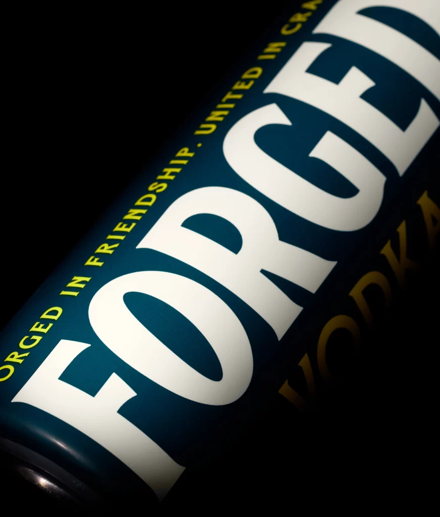 Forged RTD Canned Cocktail Forged Angle View