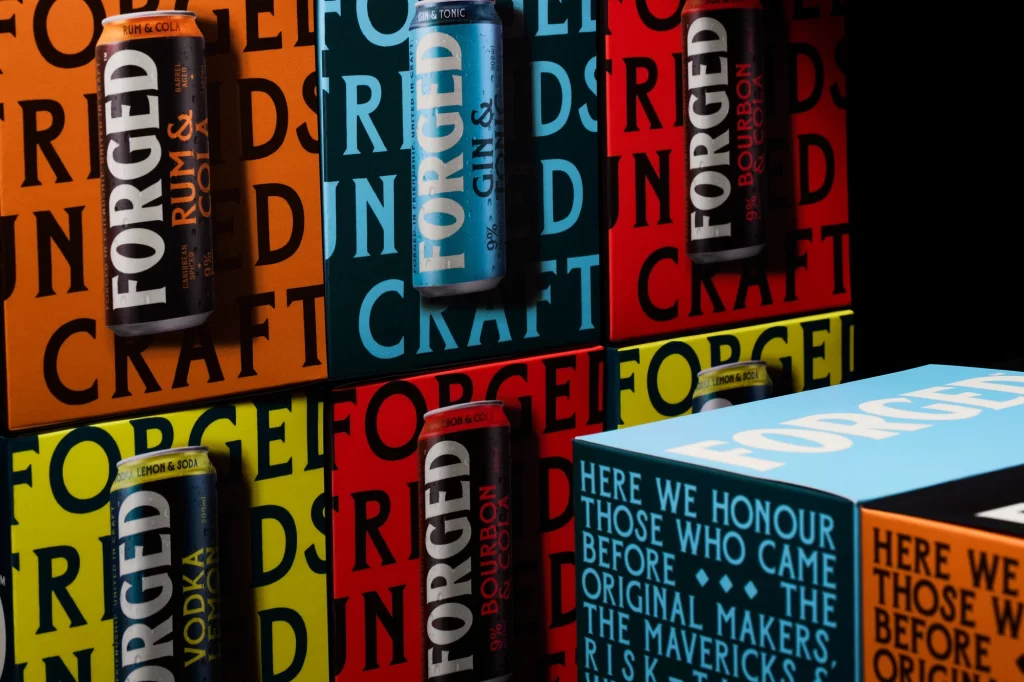 Forged RTD Canned Cocktail Forged Back View