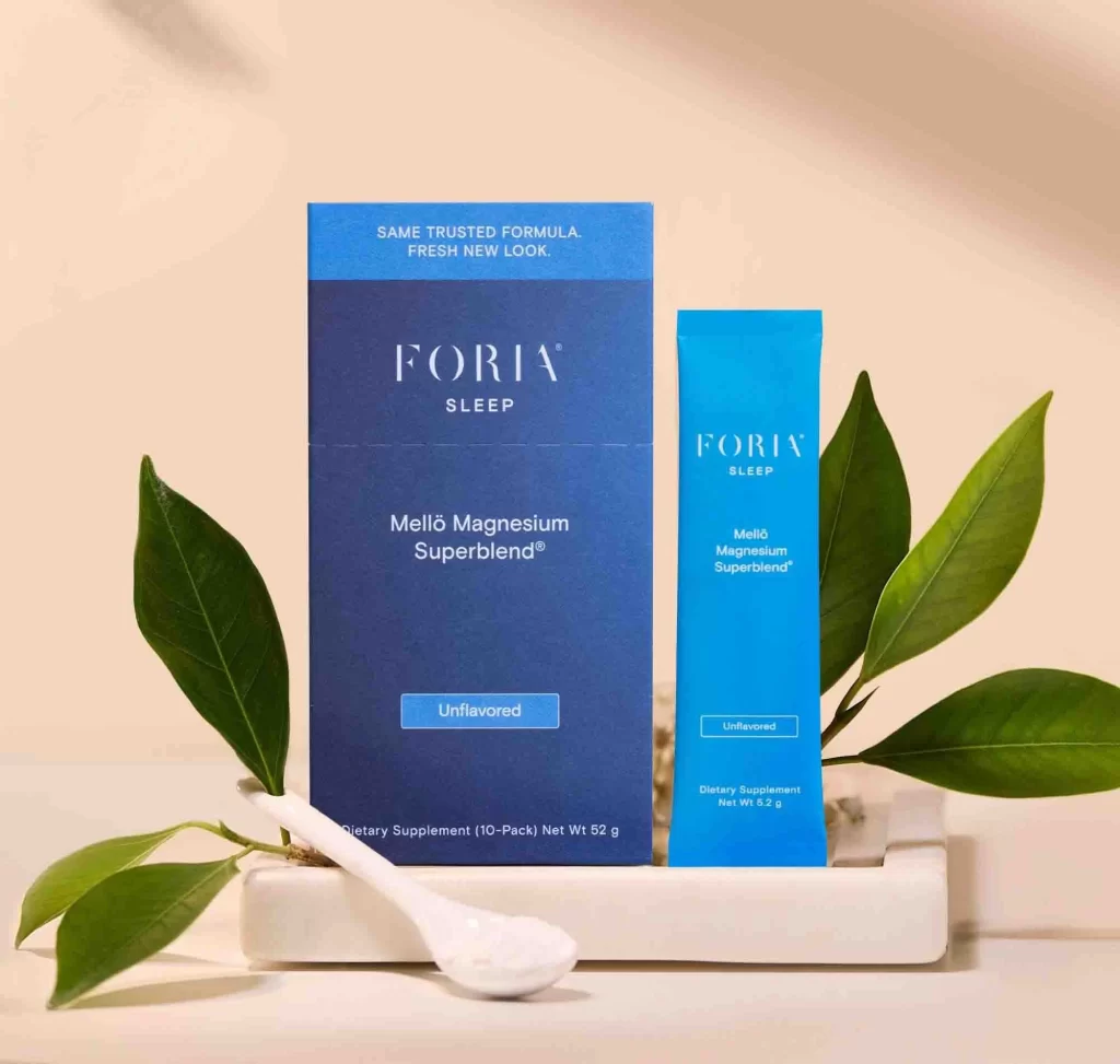 Foria Mello Magnesium Superblend Unflavored 1 Wellness Supplement Image 02 Packaging
