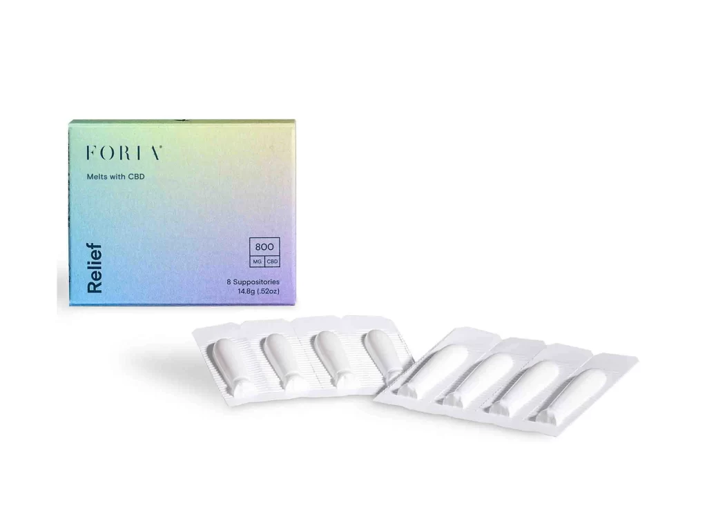 Foria Relief Melts 10g Wellness Supplement Image 02 Packaging