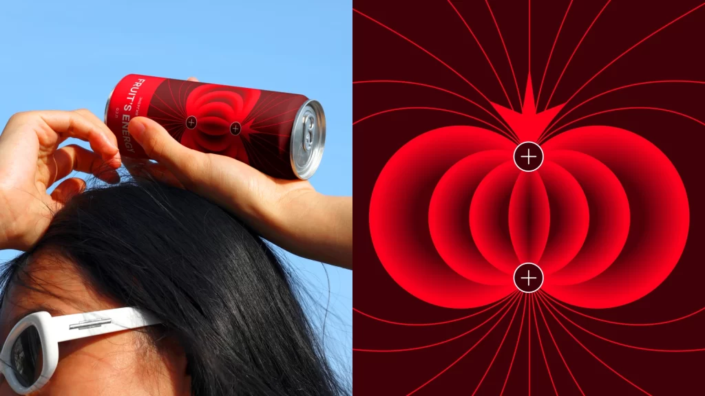 Fruits Energy Energy Drink Can ENERGY