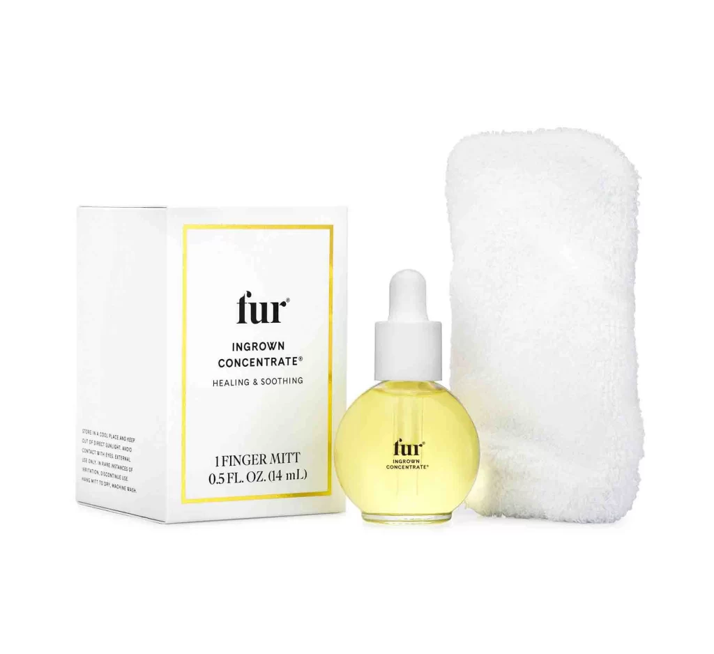 Fur Ingrown Concentrate 2 Piece Ingrown Treatment Packaging