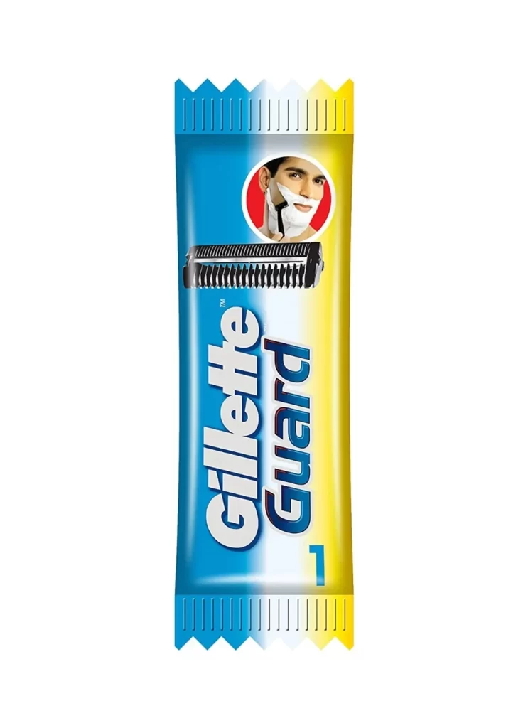 Gillette Guard Razor Packaging