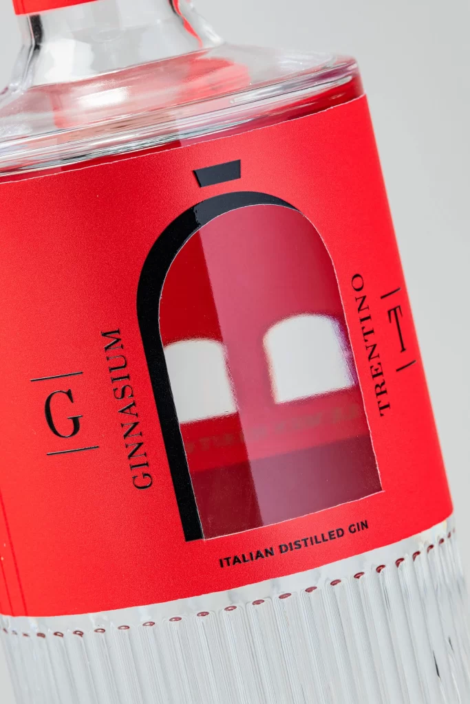 Ginnasium Lab Gin Bottle DISTILLED