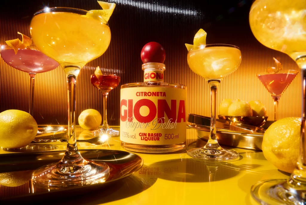 Giona Gin Based Liqueur Citroneta