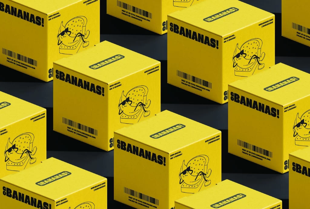 Go Bananas Banana Juice Bananas Back View