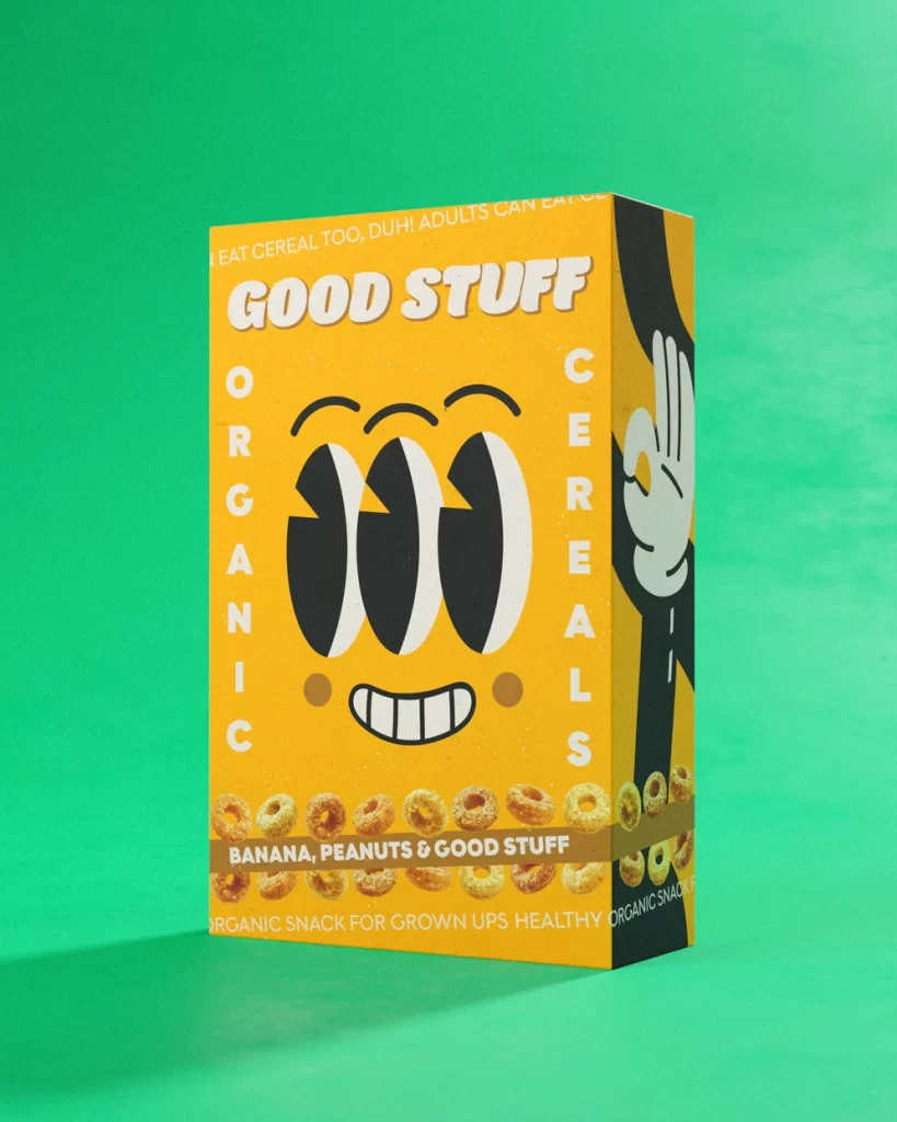 Good Stuff Cereals Cereal Packaging C