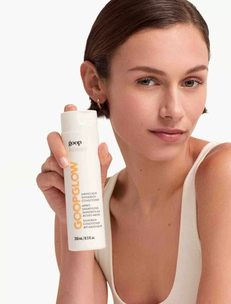 Goop Beauty Amino Acid Shinebath Conditioner Packaging