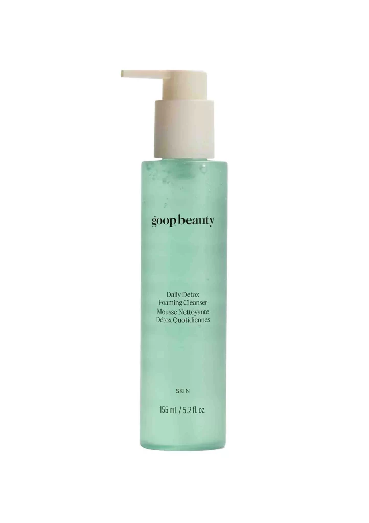 Goop Beauty Daily Detox Foaming Cleanser 155m Cleanser Packaging