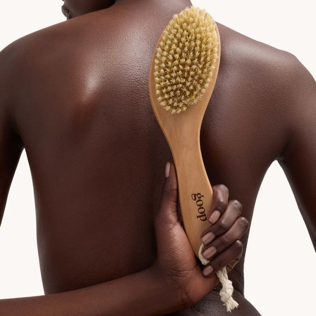 Goop Beauty Ultimate Dry Brush Body Brush Packaging