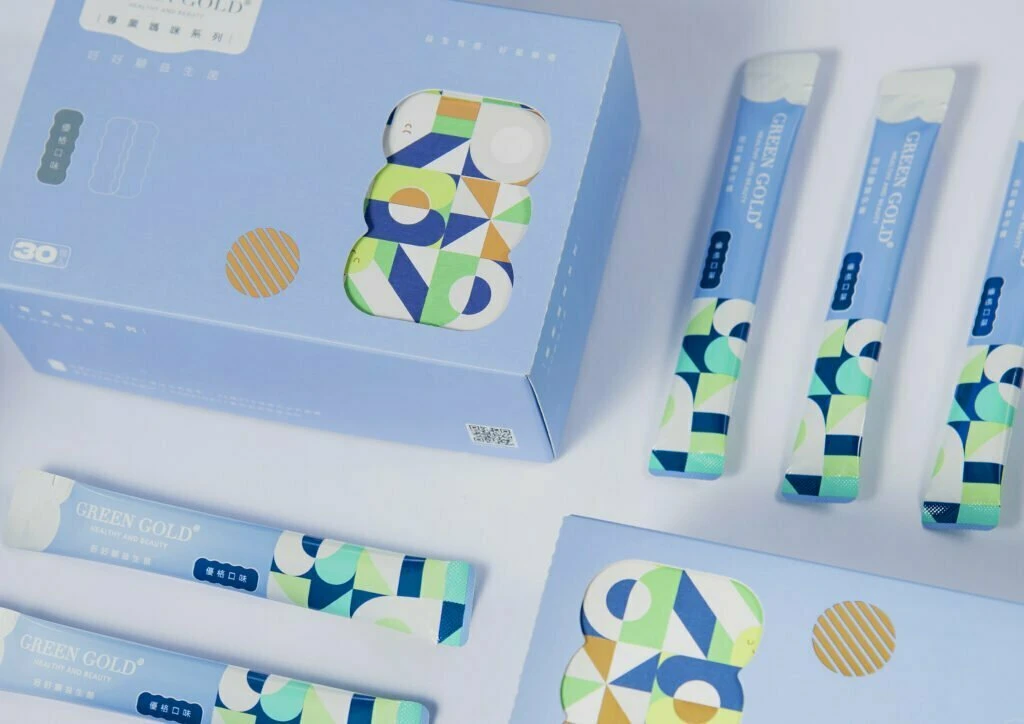 Green Gold Skincare Packaging F