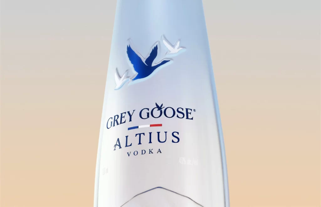 Grey Goose Altius Vodka Packaging Blue