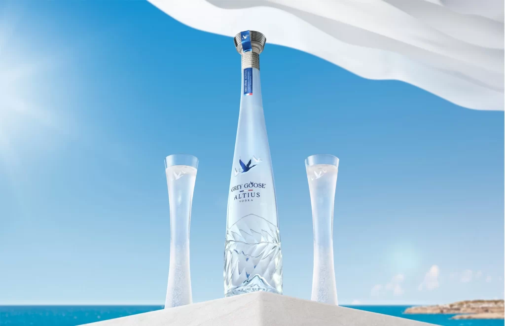 Grey Goose Altius Vodka Packaging Silver