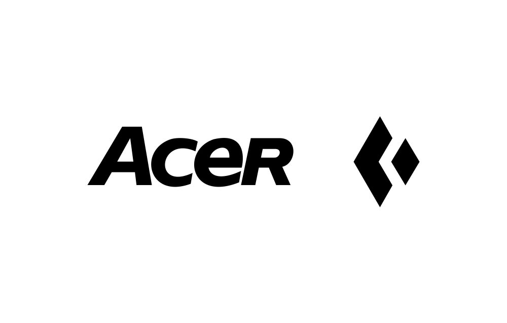 Acer Inc black Logo