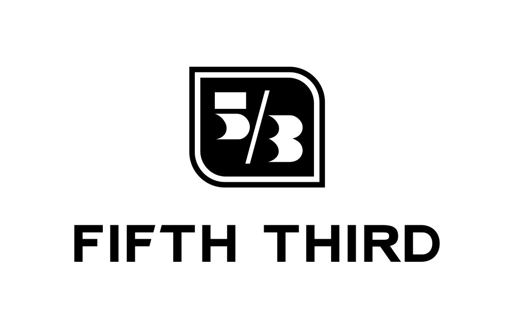 Fifth Third Bank stacked primary marble Logo