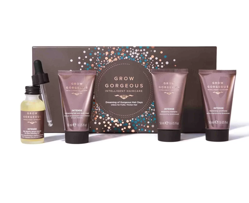 Grow Gorgeous Intense Christmas Kit Density Hair Treatment Image 01 Packaging