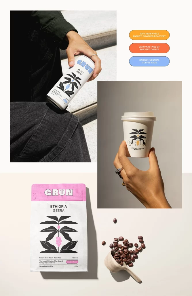 Grun Coffee Coffee Packaging