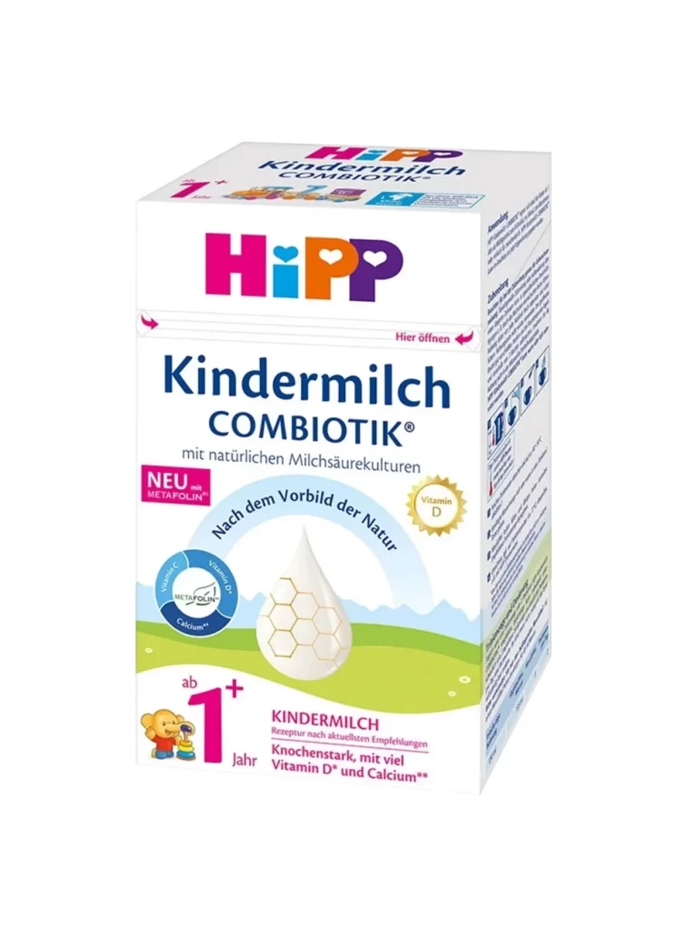 HiPP Kindermilch Combiotik Baby Food Packaging