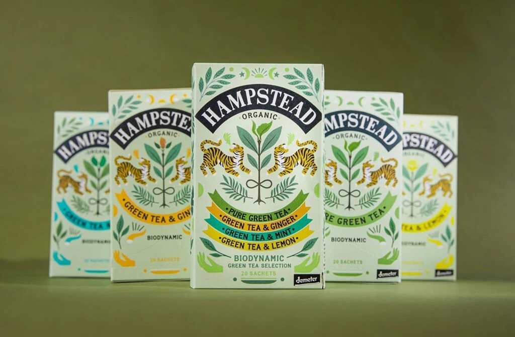 Hampstead Tea Packaging A