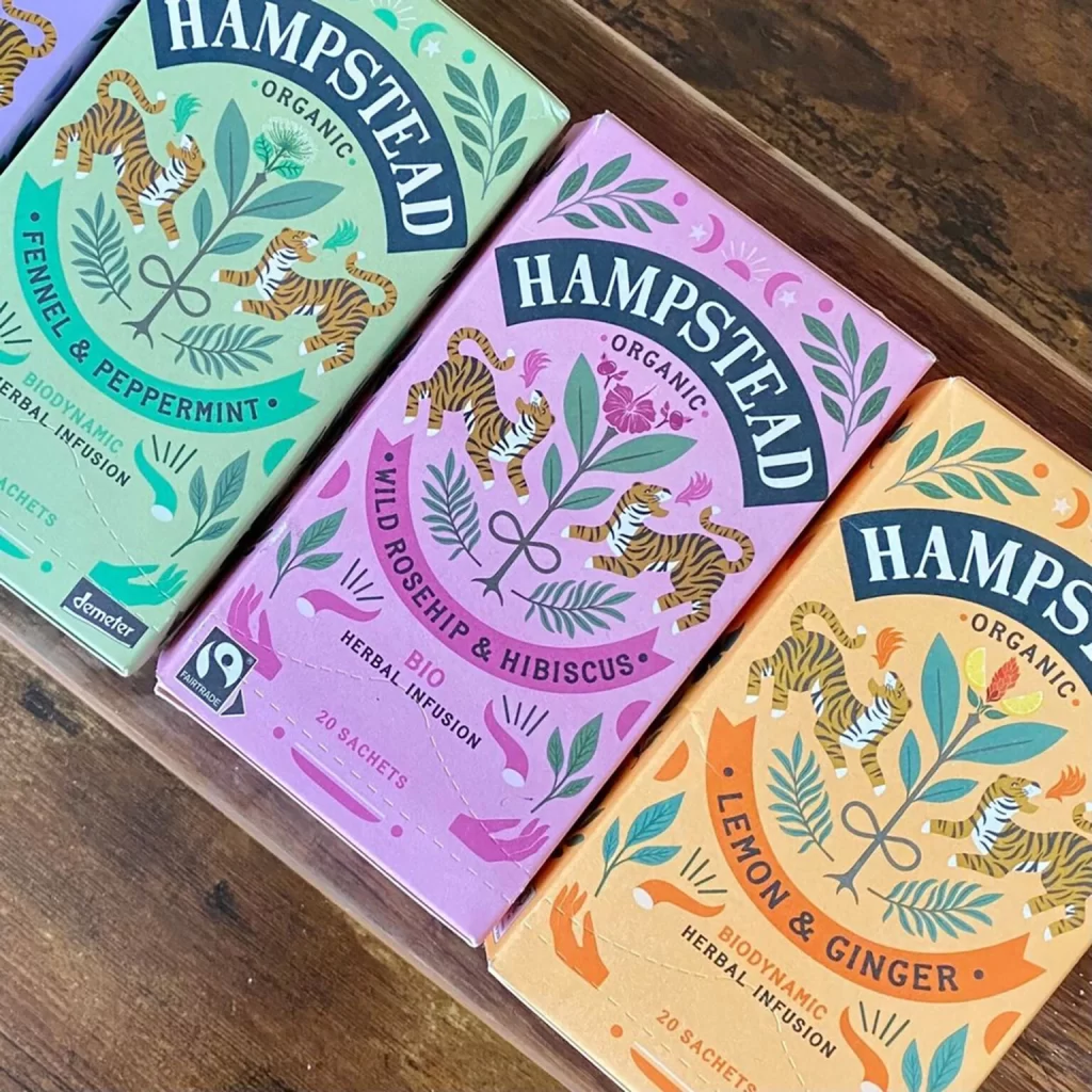 Hampstead Tea Packaging C