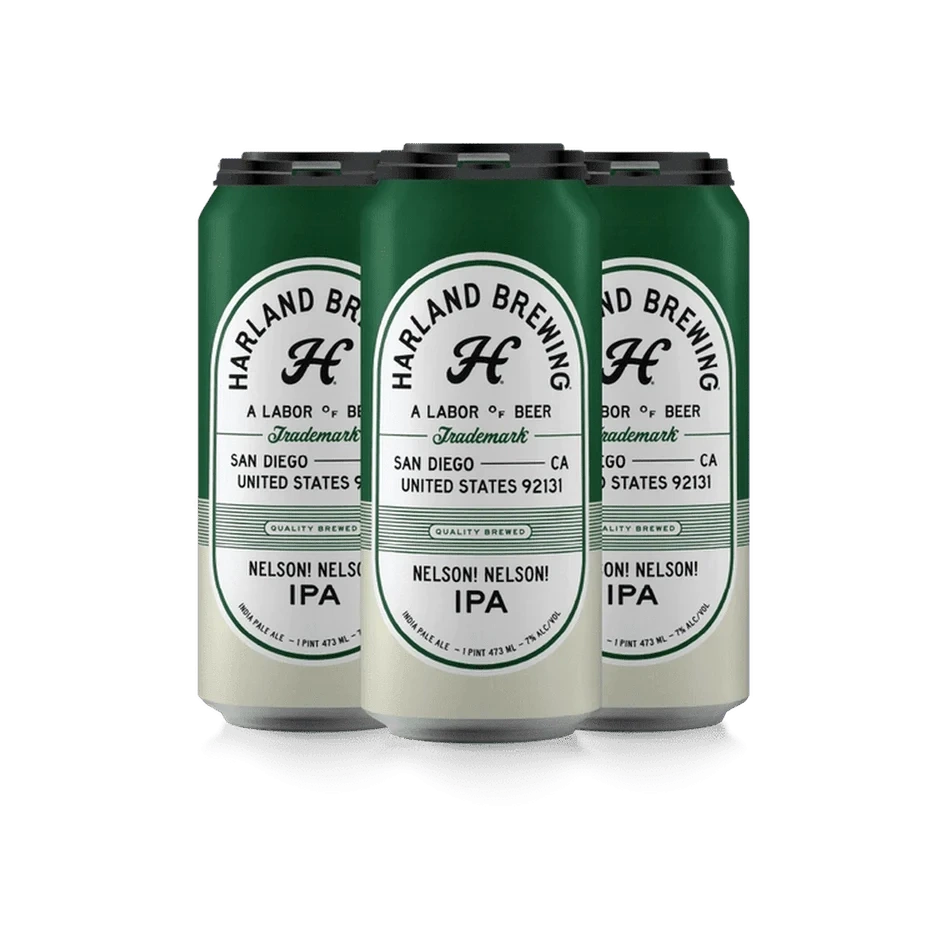 Harland Brewing Nelson! Nelson! IPA Can