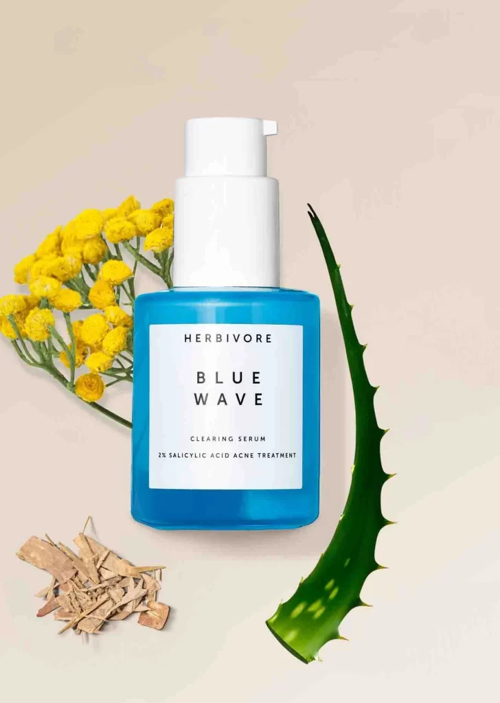Herbivore Botanicals Blue Wave Clearing Serum Face Serum Image 02 Packaging