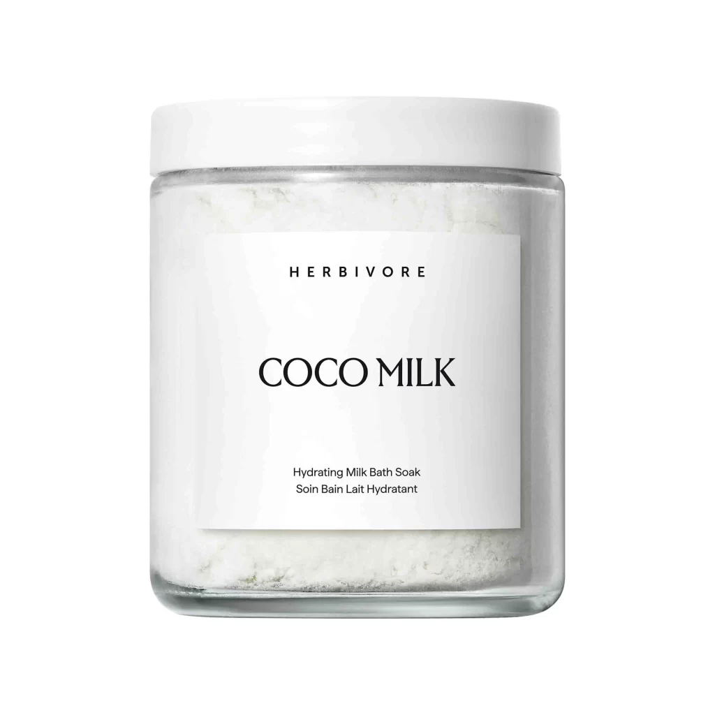 Herbivore Botanicals Coconut Milk Bath Soak 8 Bath Soak Image 01 Packaging