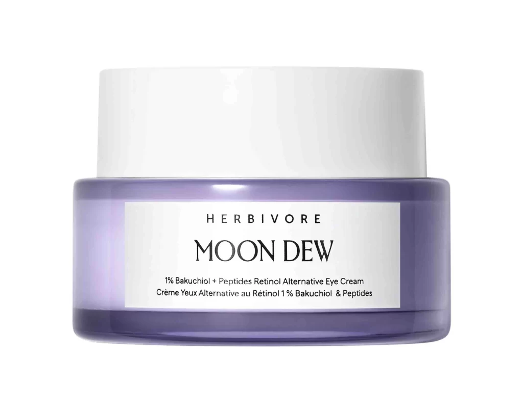 Herbivore Botanicals Moon Dew 1 Bakuchiol And Skincare Packaging