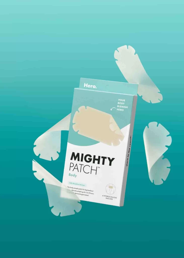 Hero Cosmetics Body Patch 4 Count Pimple Patch Image 02 Packaging