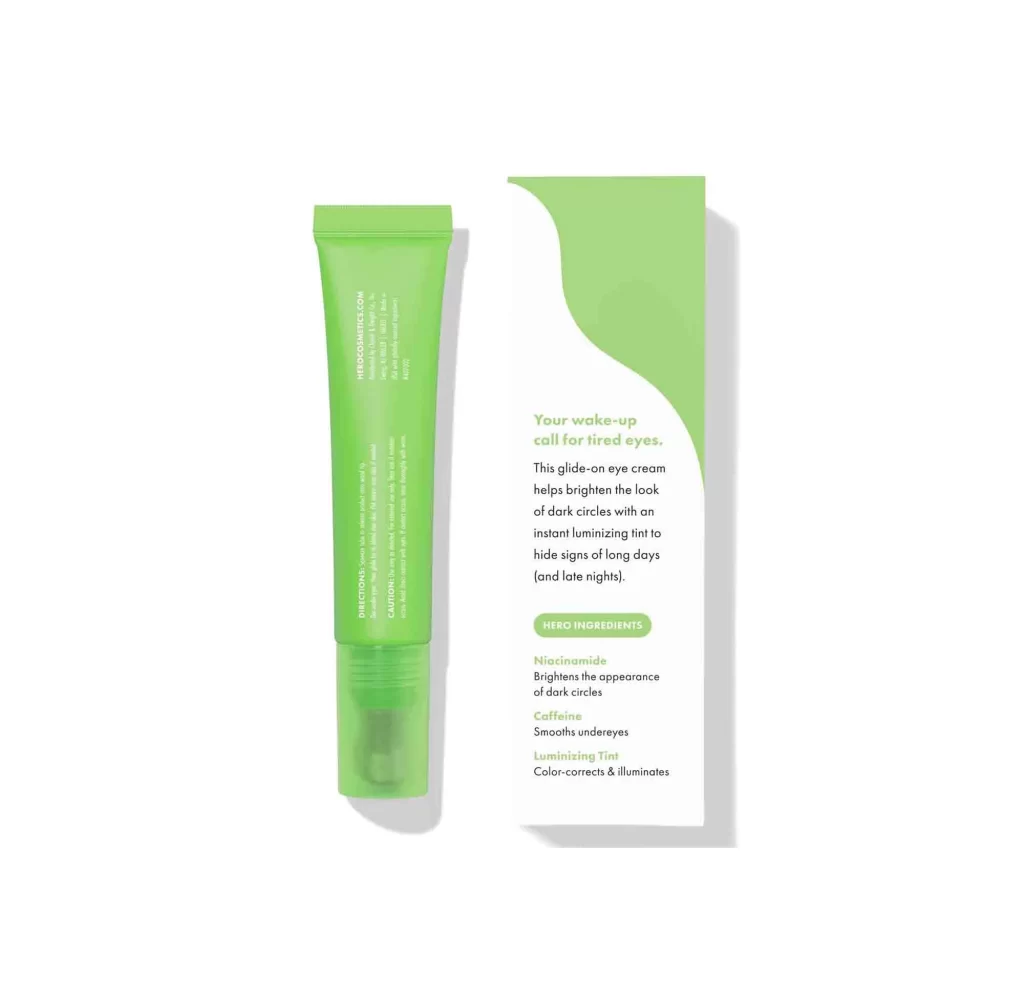 Hero Cosmetics Bright Eyes 15ml Skincare Image 02 Packaging