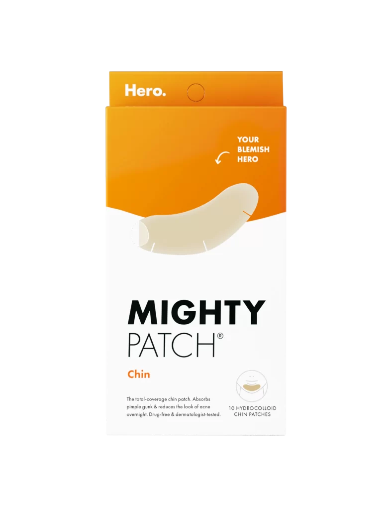 Hero Cosmetics Mighty Patch Chin 3ml Pimple Patch Packaging