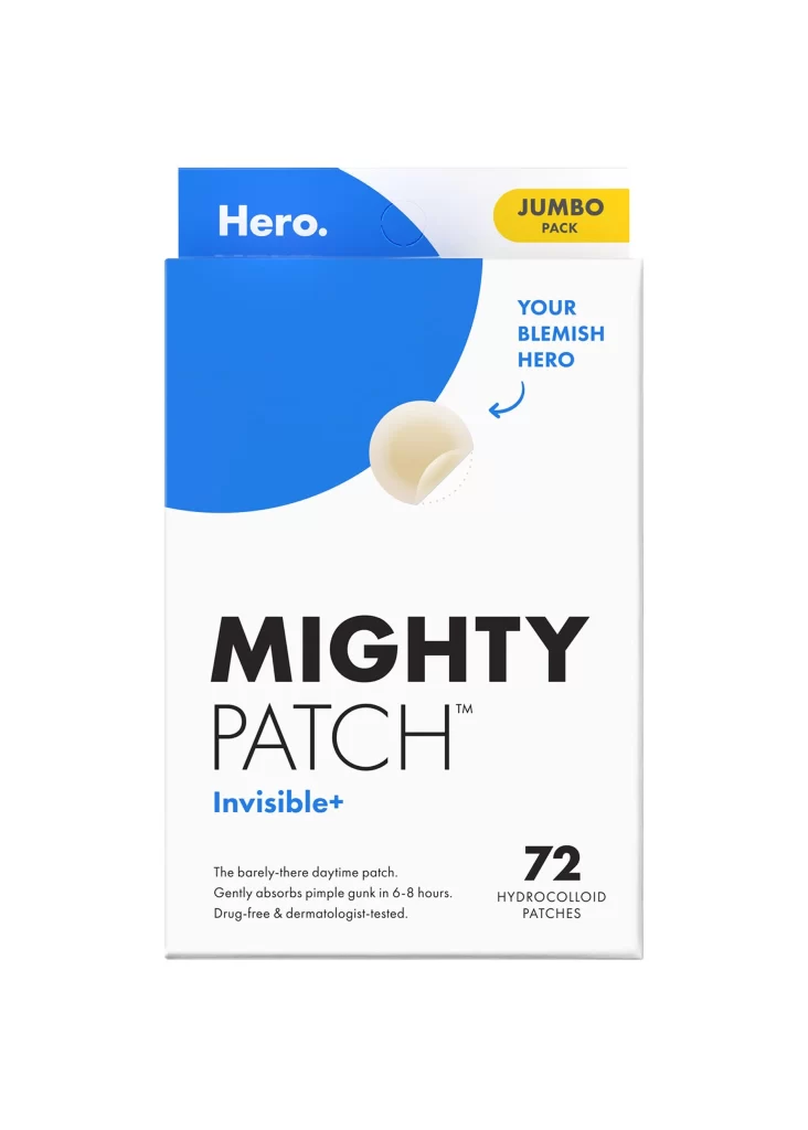 Hero Cosmetics Mighty Patch Invisible 72 Coun Pimple Patch Image 01 Packaging