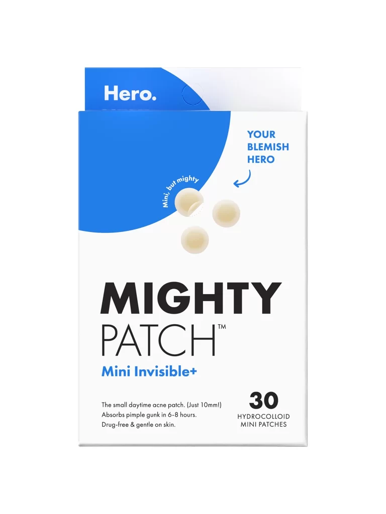 Hero Cosmetics Mighty Patch Invisible Minis 3 Pimple Patch Image 01 Packaging