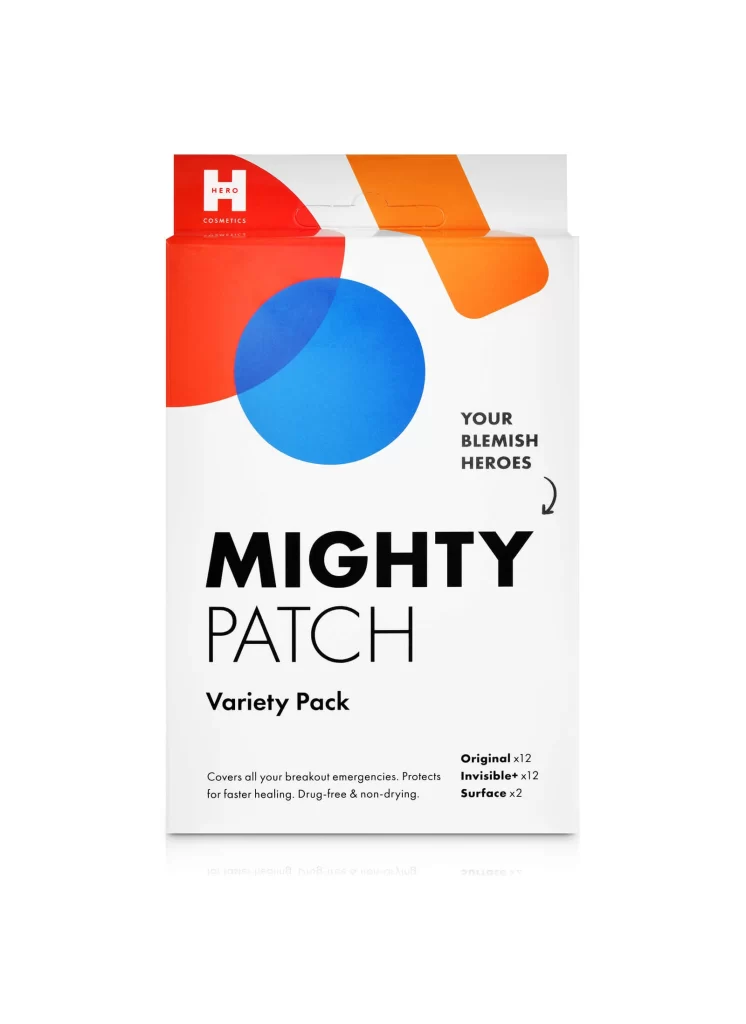 Hero Cosmetics Mighty Patch Variety Pack Pimple Patch Image 01 Packaging
