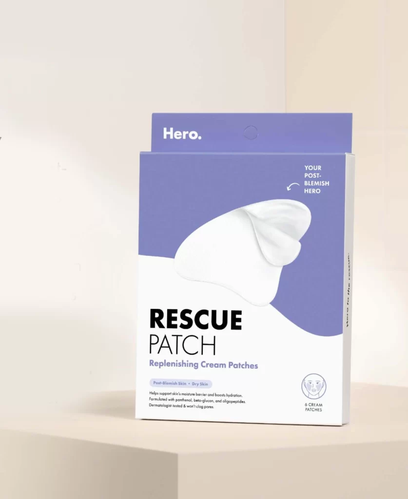 Hero Cosmetics Rescue Patch 6 Count Pimple Patch Image 02 Packaging
