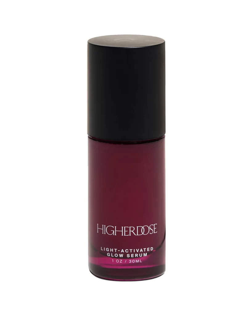 HigherDose Lightactivated Glow Serum 1 Fl Oz Face Serum Image 01 Packaging