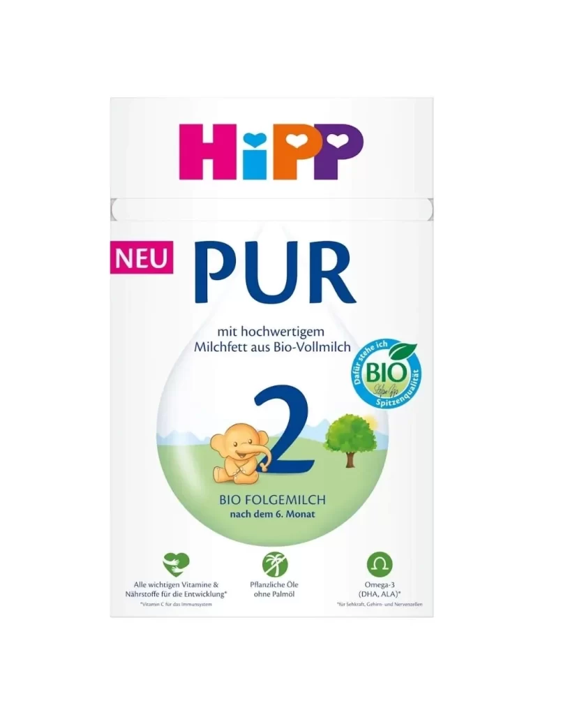 HiPP BIO Folgemilch Baby Formula Packaging