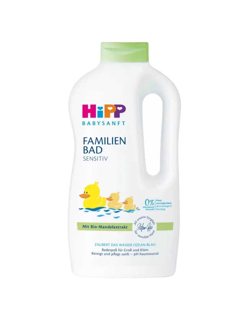 HiPP Familien Bad Sensitiv Baby Bath Packaging