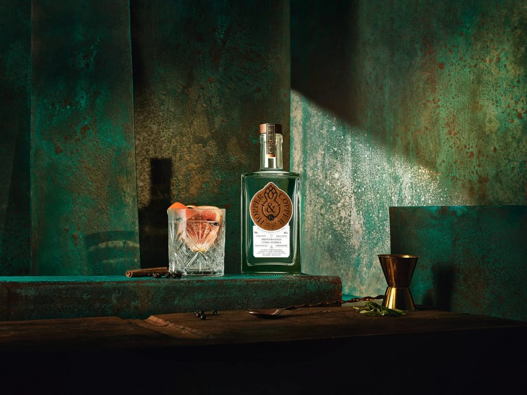 Hopper Copper Beer Packaging
