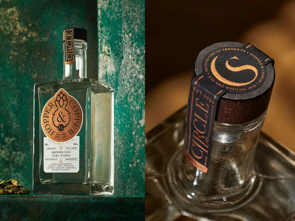 Copper Kings Gin Packaging