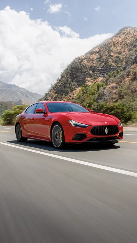 Maserati Ghibli Trofeo Red Car Packaging