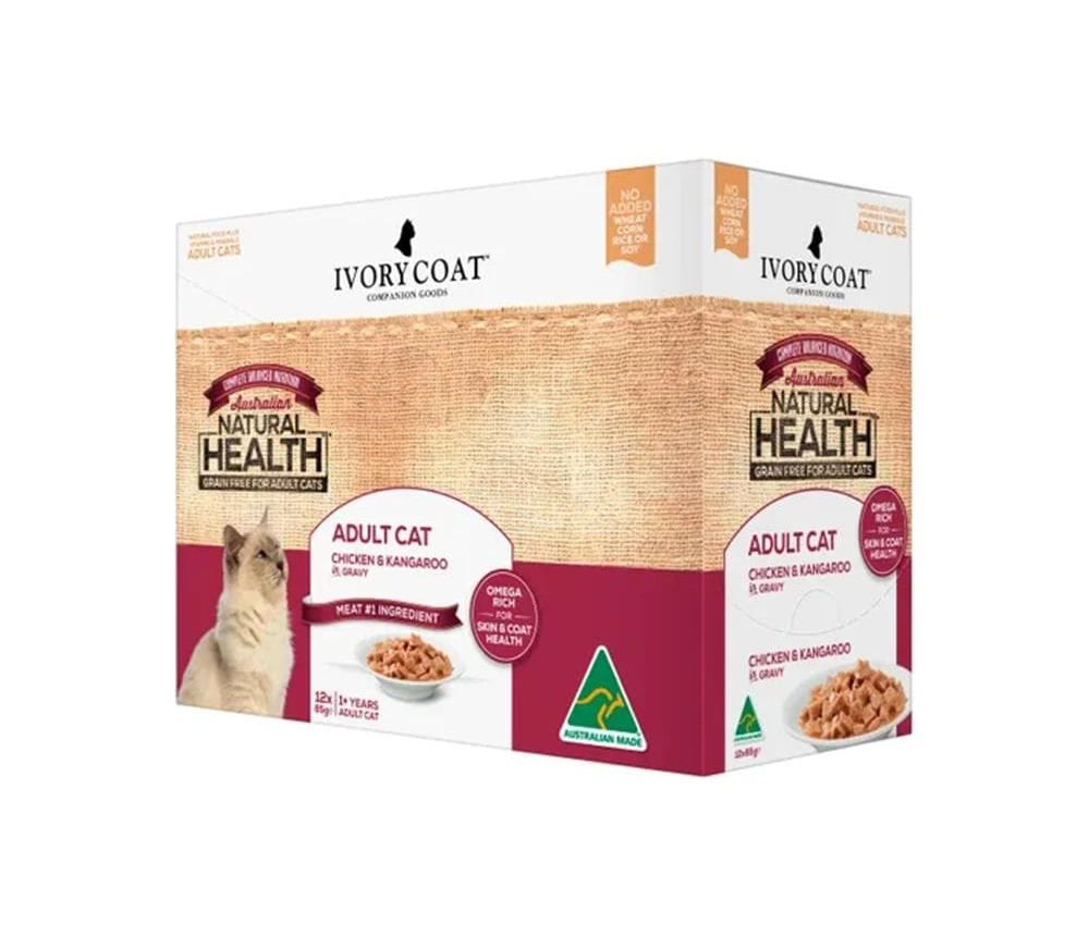 Ivory Coat Cat Food Packaging L