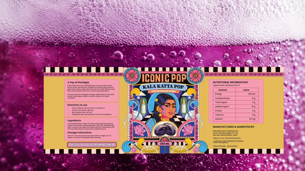Iconic Pop Soft Drink