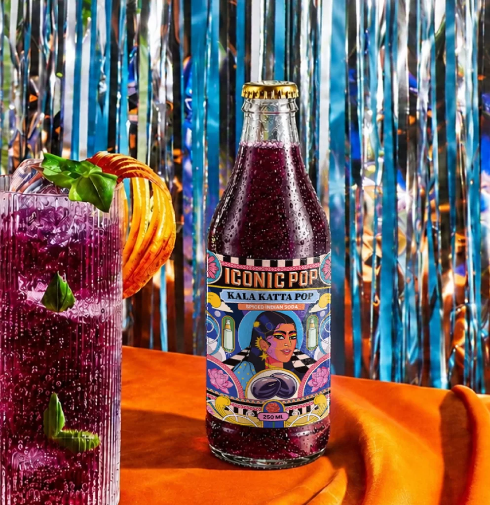 Iconic Pop Spiced Indian Soda Kala Katta Pop Iconic