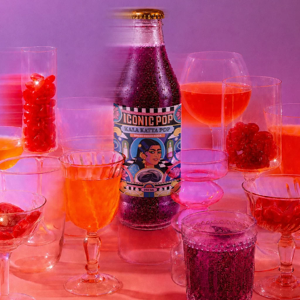 Iconic Pop Spiced Indian Soda Kala Katta Pop Katta