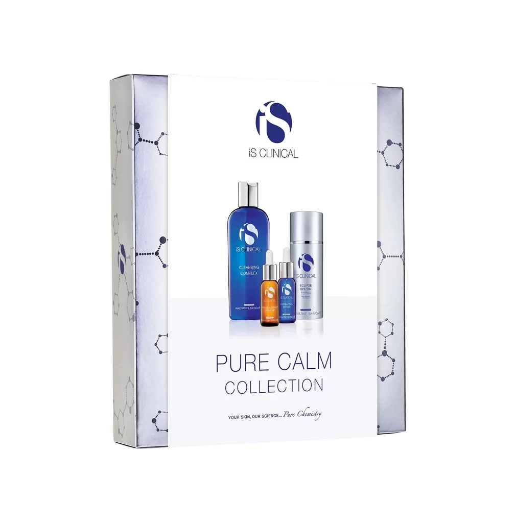 iS Clinical Pure Calm Collection Worth 277 Skincare Set Image 02 Packaging
