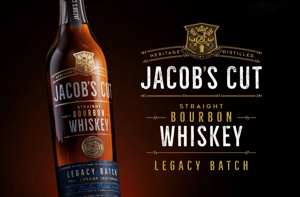 Jacobs Cut Bourbon Whiskey Packaging Bottle