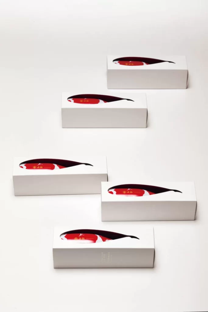 Nishikigoi Sensai Red Sake Packaging