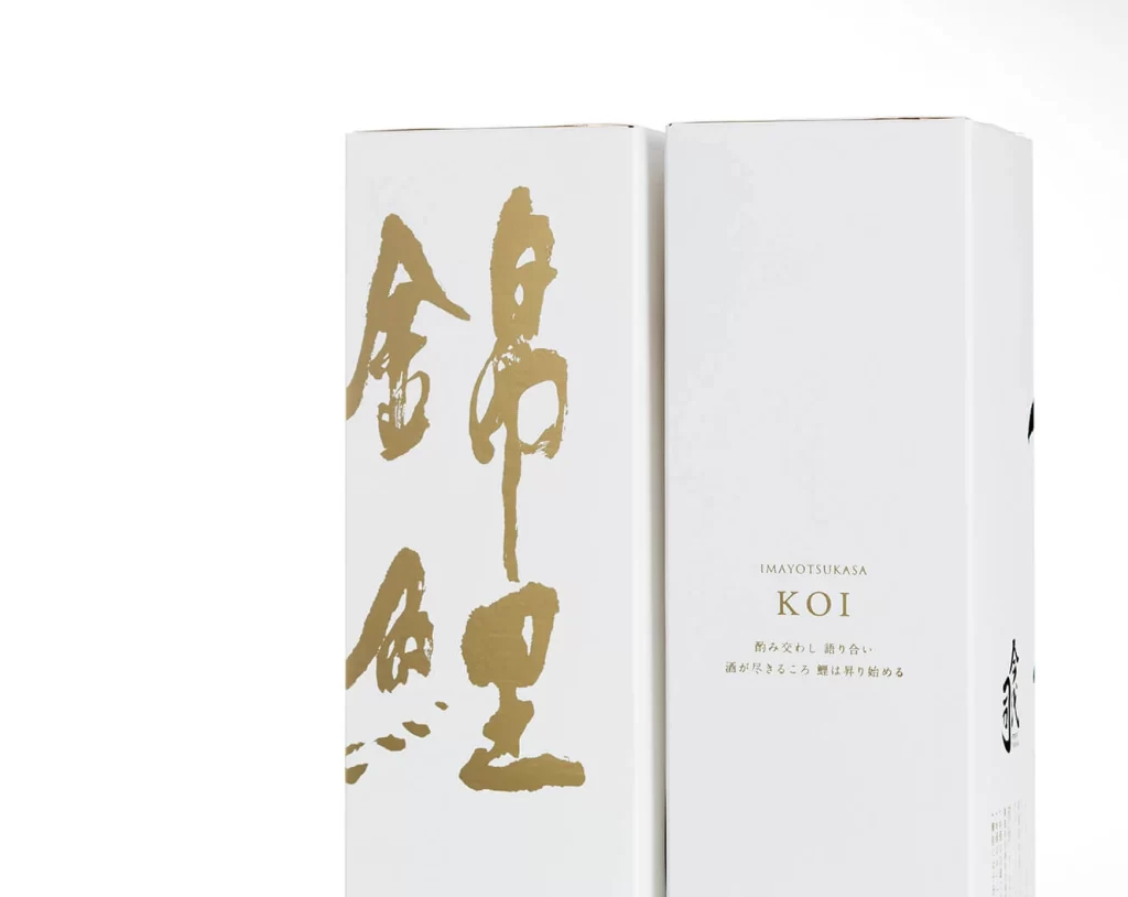 Imayotsukasa Koi Beverage Packaging