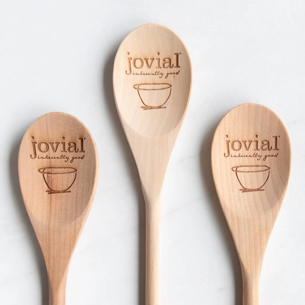 Jovial Wooden Spoon Wooden engraved spoon Packaging